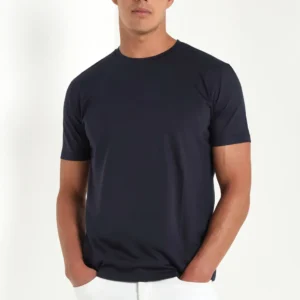 Blue jersey t-shirt - Made in Italy