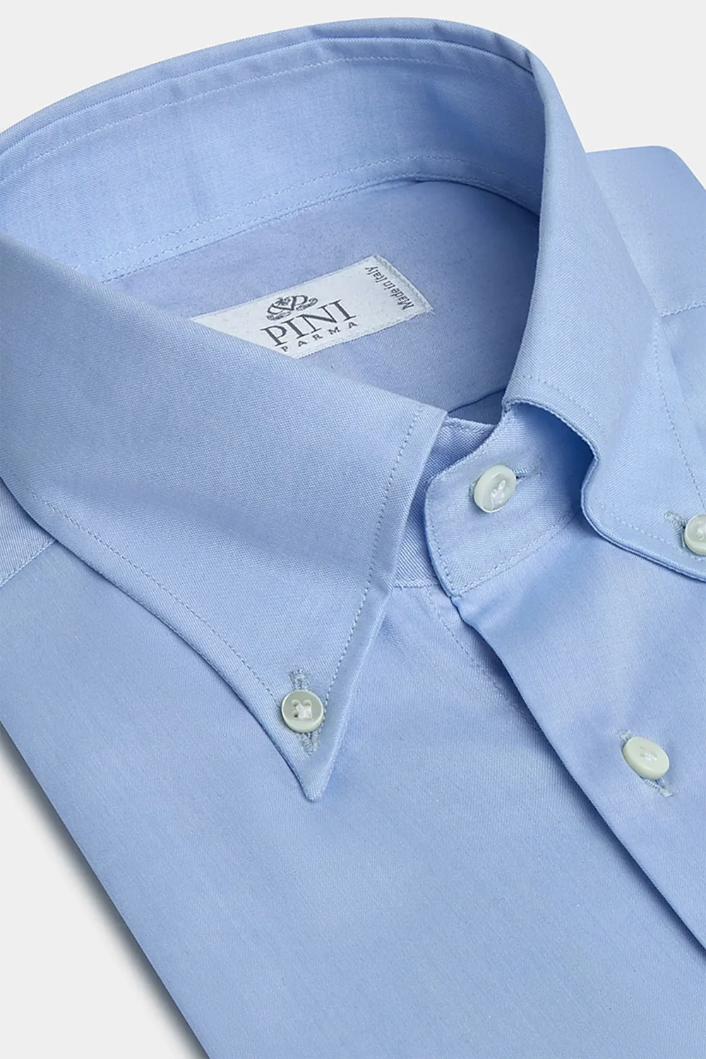Button down light blue shirt ”Sartoriale collection” - Made In Italy - Image 5
