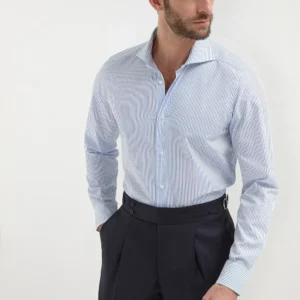Avio Striped Shirt - Made in Italy